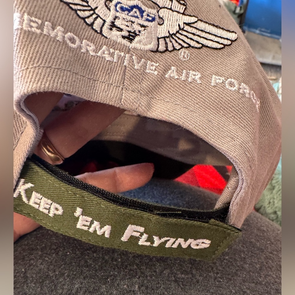 B-24 Liberator trucker hat with Velcro. New w/o tags. God Bless America - Picture 4 of 5